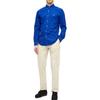 Polo Ralph Lauren Solid Color Point Collar Long Sleeve Shirt Men shirts Blue 710776635001