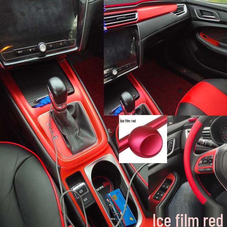 19-20 Roewe I5 Gear Shift Carbon Fiber Interior Stickers