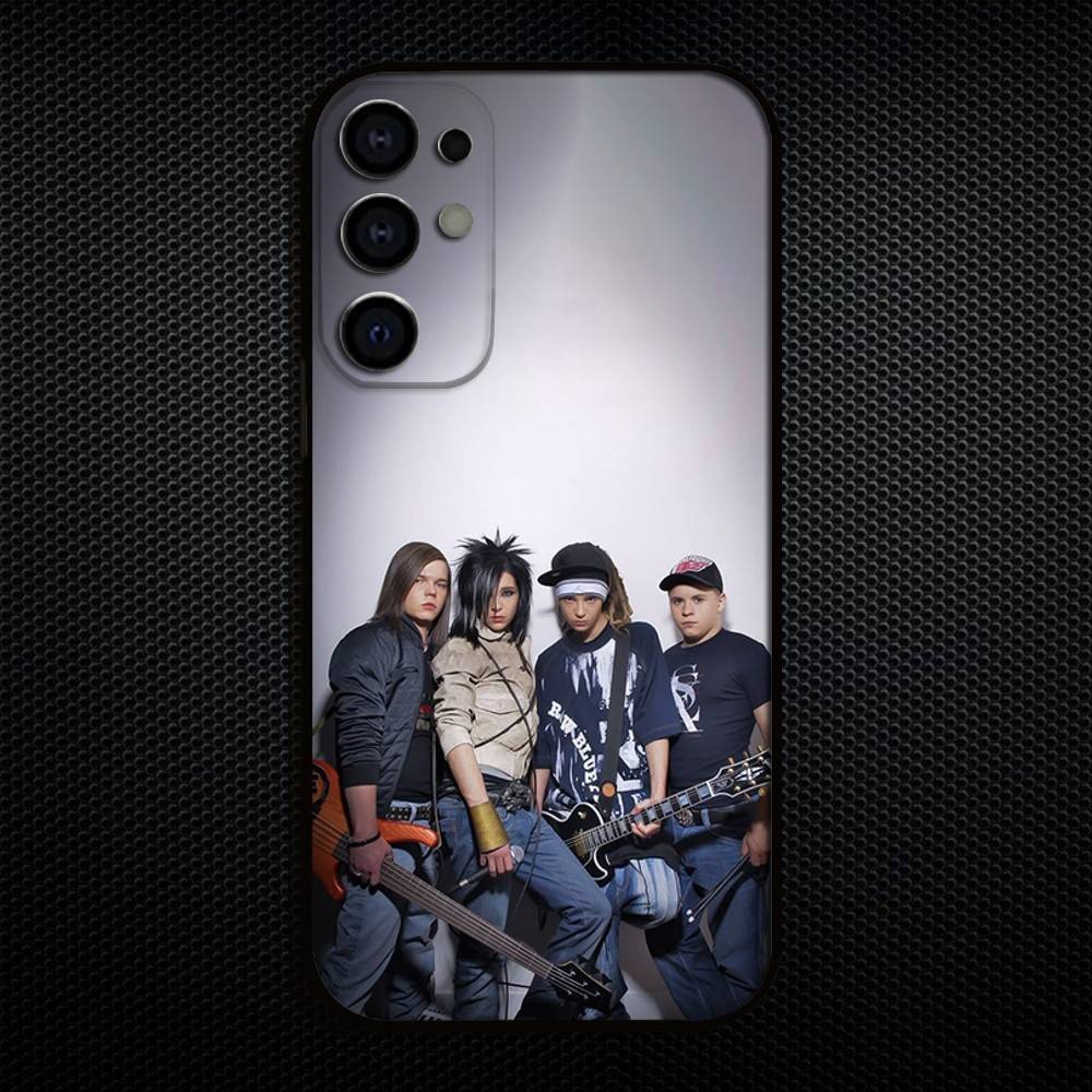 Tom Bill Kaulitz Tokio Hotel Etui na Telefon Dla Samsung S25,S24,S23,S22,S21,S20,Plus,Fe,Lite,Inne Czarne Pokrowiec