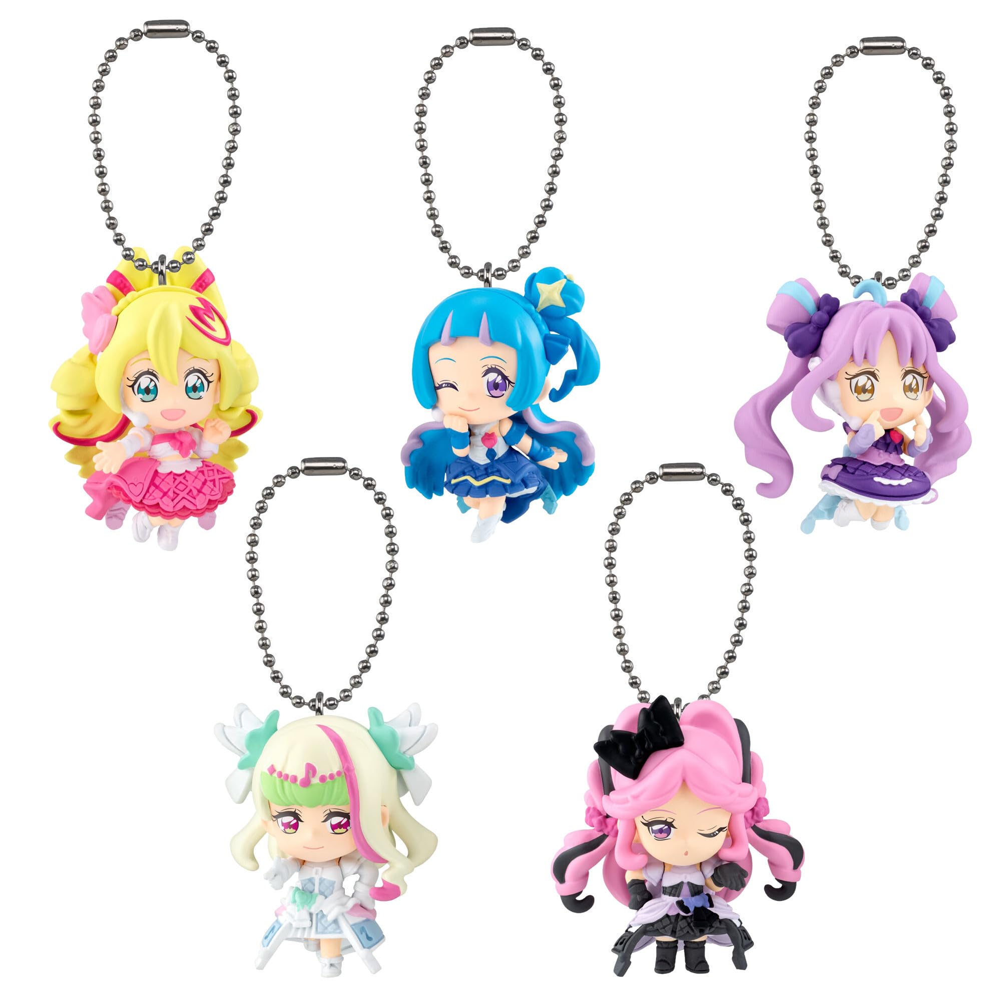 

Kimi to Idol все 5 видов талисманов PreCure, [Полный комплект] белый