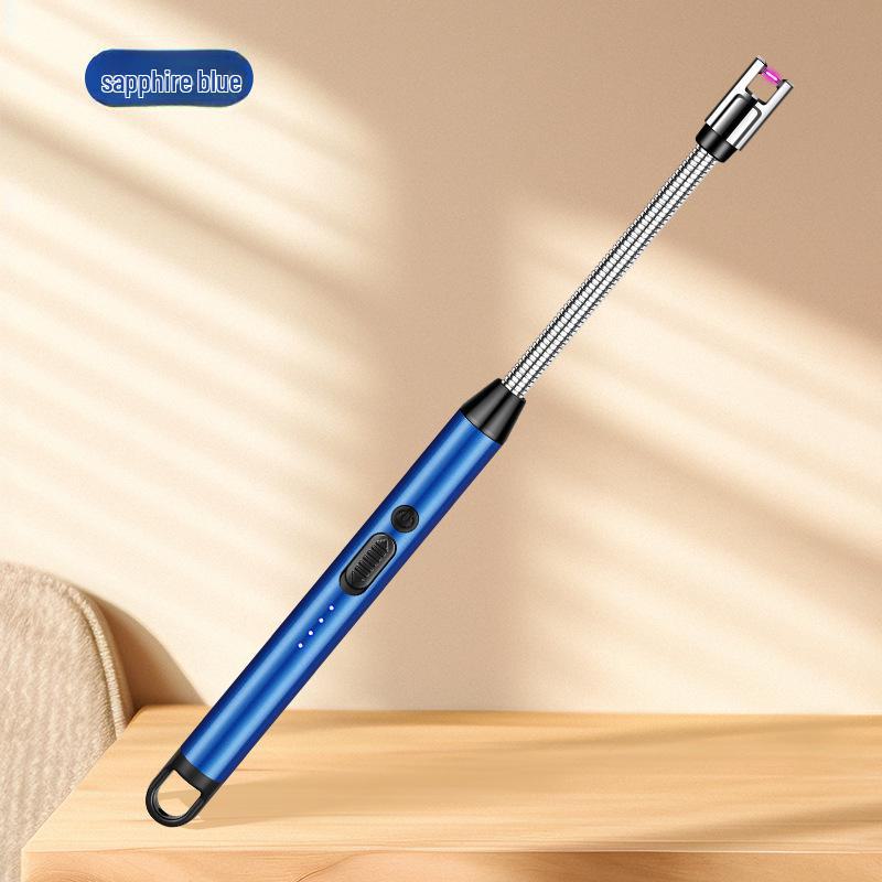 

JL825-2 Перезаряжаемая ветрозащитная ароматерапевтическая зажигалка для свечей с электронным импульсным зажиганием