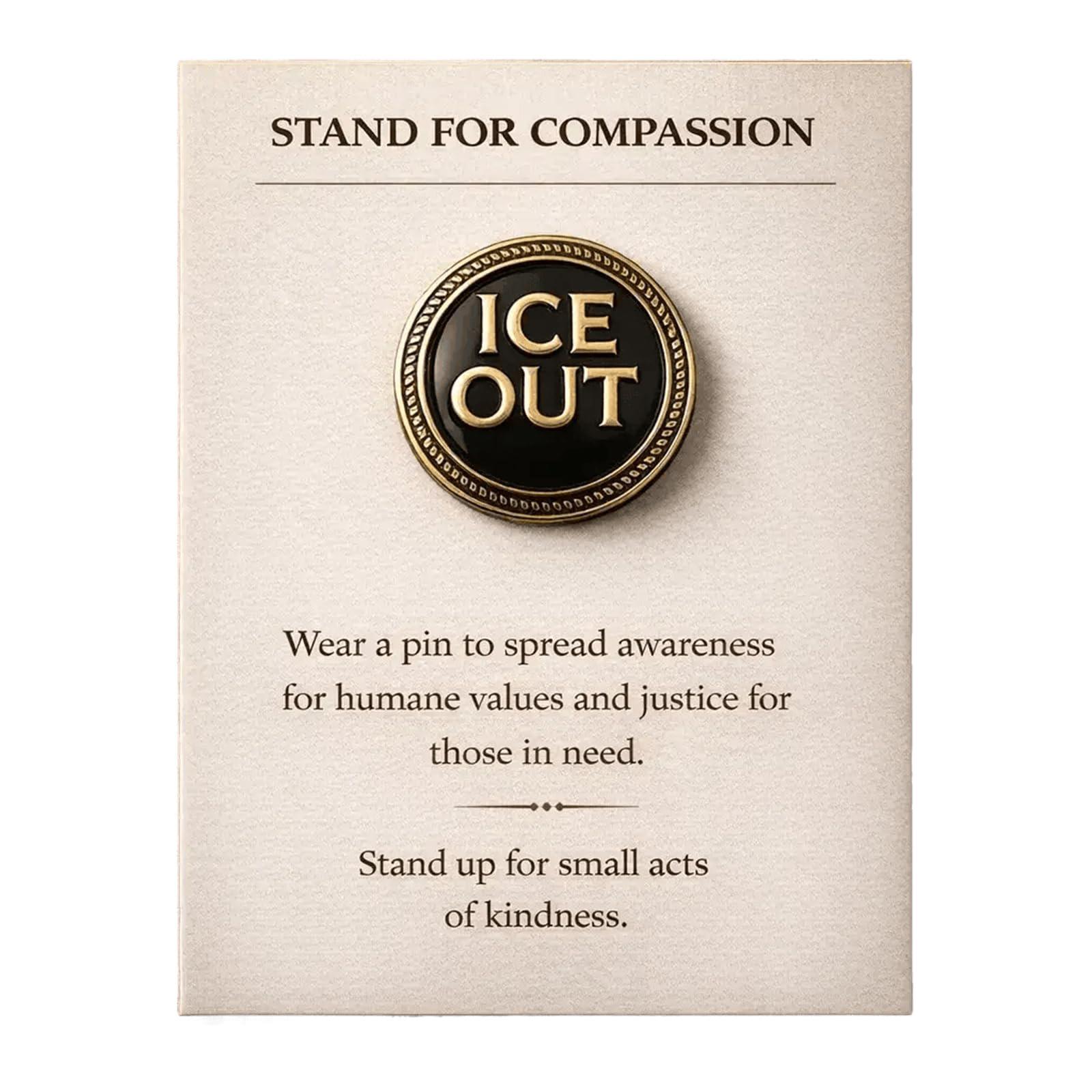

Metal Inspirational And Friendly Badge, Pocket Hug Gift, Comes With A Positive Energy Card.