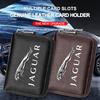 Äkta Läder Bil Förarlicens ID-kort Bankkort Plånbok För Jaguar XF XJ XE S-Type F-Type X-Type F-Pace I-Pace E-Pace XFR XKR