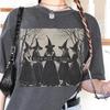 Funny Witch Feminist Shirt: Vintage Halloween Tee - Comfort Colors