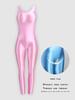 Body da Fitness Scintillante da Donna con Canotta e Leggings 9/10