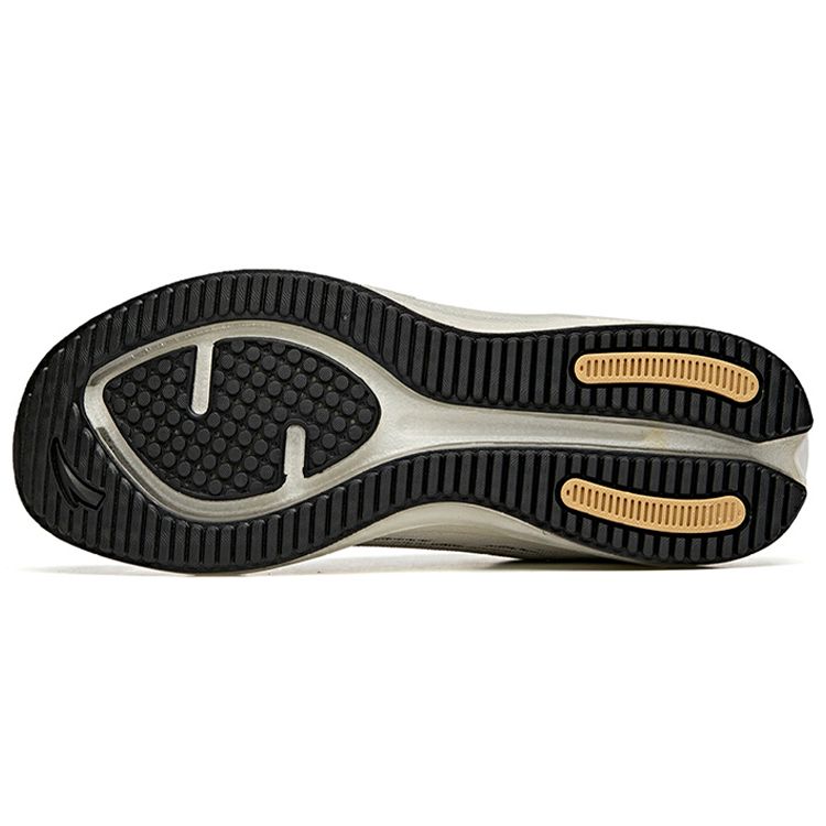 Anta Comfortable Casual Shock Absorbing Non-Slip Wear-Resistant Breathable Low-Top Running Shoes Men sneaker White Black 112045501-5