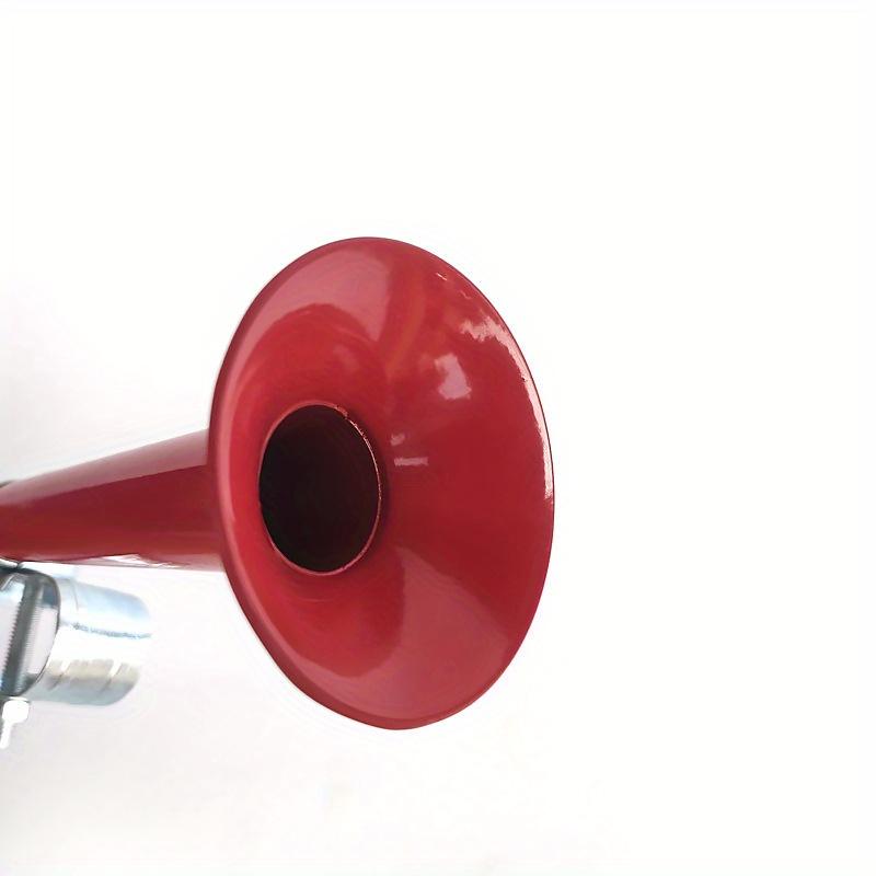 1 Stück Fahrrad-Lufthupe Metallbeschichtung 7 Zoll Hupe Gerade Lufthupe Mountainbike-Glocke Fahrradzubehör