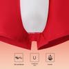 Langsha Men's Red Festive Cotton Antibacterial Boxer Briefs
