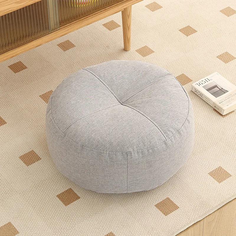 40x40x15cm Floor Cushions Thick Small Sitting Pier Square/Round Pouf Lazy Cushion Home Sofa Bay Window Decor Lattiatyynyt