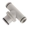 Pool Hose Adapter T Shape Threaded Pump Connector 1.5in To 1.25in Connection Hose Plunger for Pool