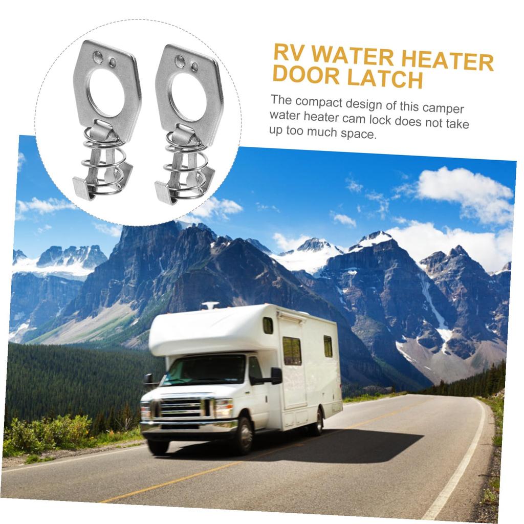 YOSADIER 2 Piece Heater Cam Lock, Durable Aquarium Door Zipper, Compatible with Camper