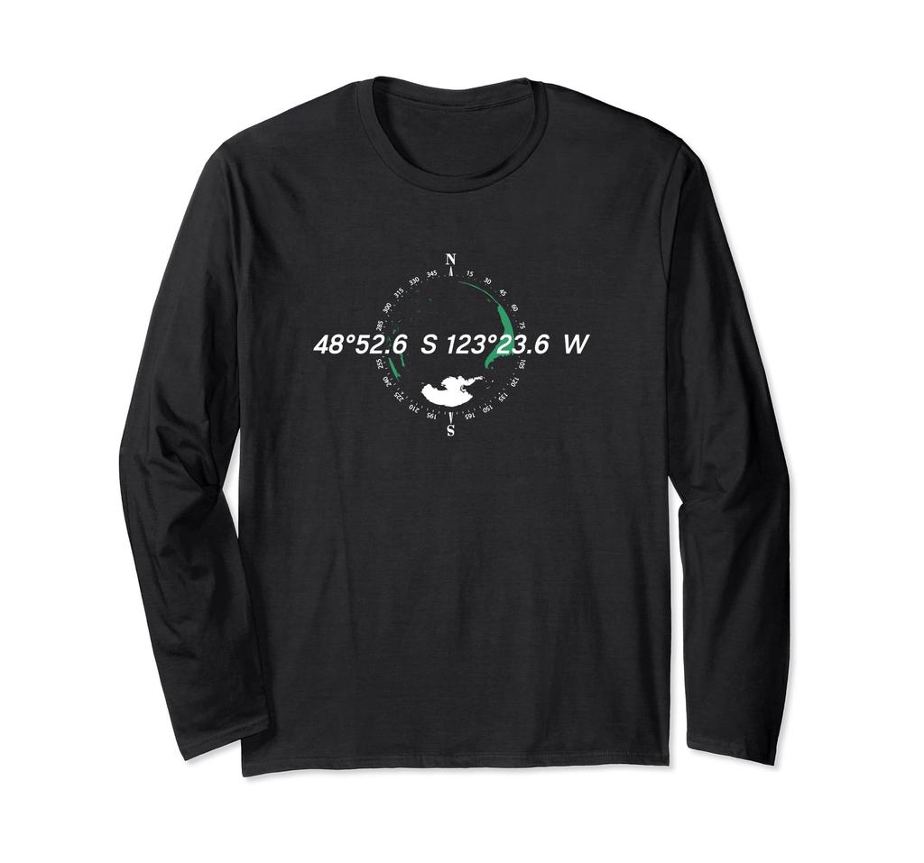 Point Nemo Sailing Everest Nautical Ocean Offshore Yacht Long Sleeve T-Shirt