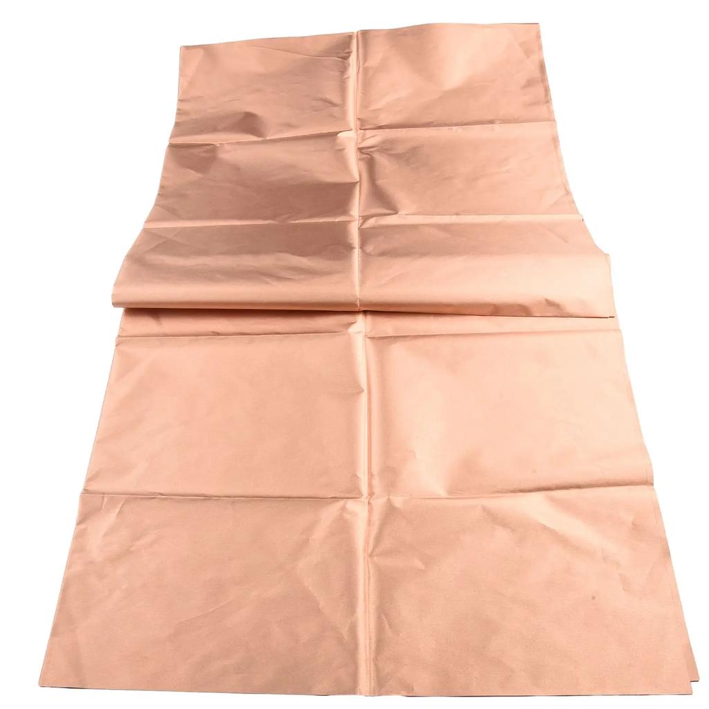 Long lasting Copper Shielding Fabric Blocks Microwave Signals Smart Meters Great for Making E textiles Shielding Curtains 60 80