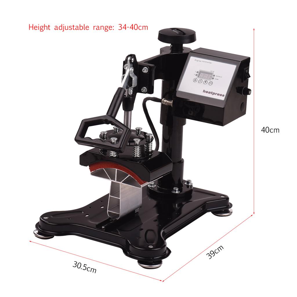 5.5x3 Inch Swing Away Combo Digital Hat Ht Press Thermal Transfer NaMachine