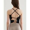 Seamless Sexy Beauty Back Yoga Vest Sports Bra Women's Base Strap Quick-Drying with Chest Pad Workout Dance Clothes Elastic