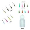 30ml Kına Ucu Vücut Boyası Şişesi Dövme Boyama Kına Seti 4 Ucu Olan Plastik Şişe