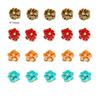 Camellia Drip Oil Gold-Edged 3D Flower Nail Art Decoration