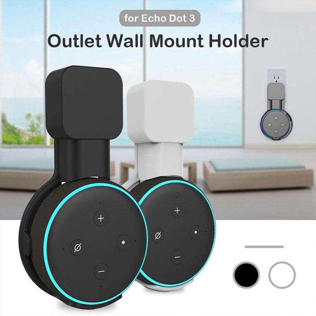 Speaker Wall Mount Charging Bracket Indoor Small High-Speed Stand Lightweight Wireless Hanger Bathroom Bedroom White