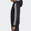 adidas Pullover Hoodie With Fleece Lining For Warmth And Comfort Men Tops Black DQ3096