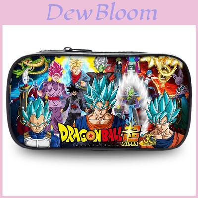 Dragon Ball Durable Polyester Pencil Case Stylish Stationery Organizer For Students