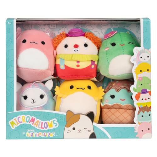 Squishmallows - Micromallows - 2.5-inch Figures - 6-Pack - Style 1
