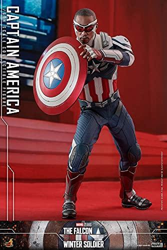 TV Masterpiece Falcon & Winter Soldier Captain America 1/6 Scale Figure Blue
