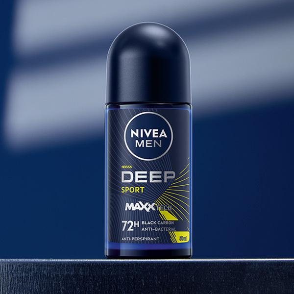 Nivea Men Deep Sport 72H Antiperspirant Roll-On Men's 50ml