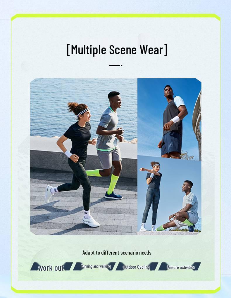 Unisex Quick-Dry Sports T-shirt for Couples - Short Sleeve, Ideal for Wushu, Coaching, and Running.