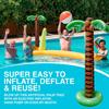 66Inch Giant Inflatable Palm Trees Summer Beach Backdrop Kids Favors Hawaiian Tropical Birthday Luau Pool Party Decoration Toy