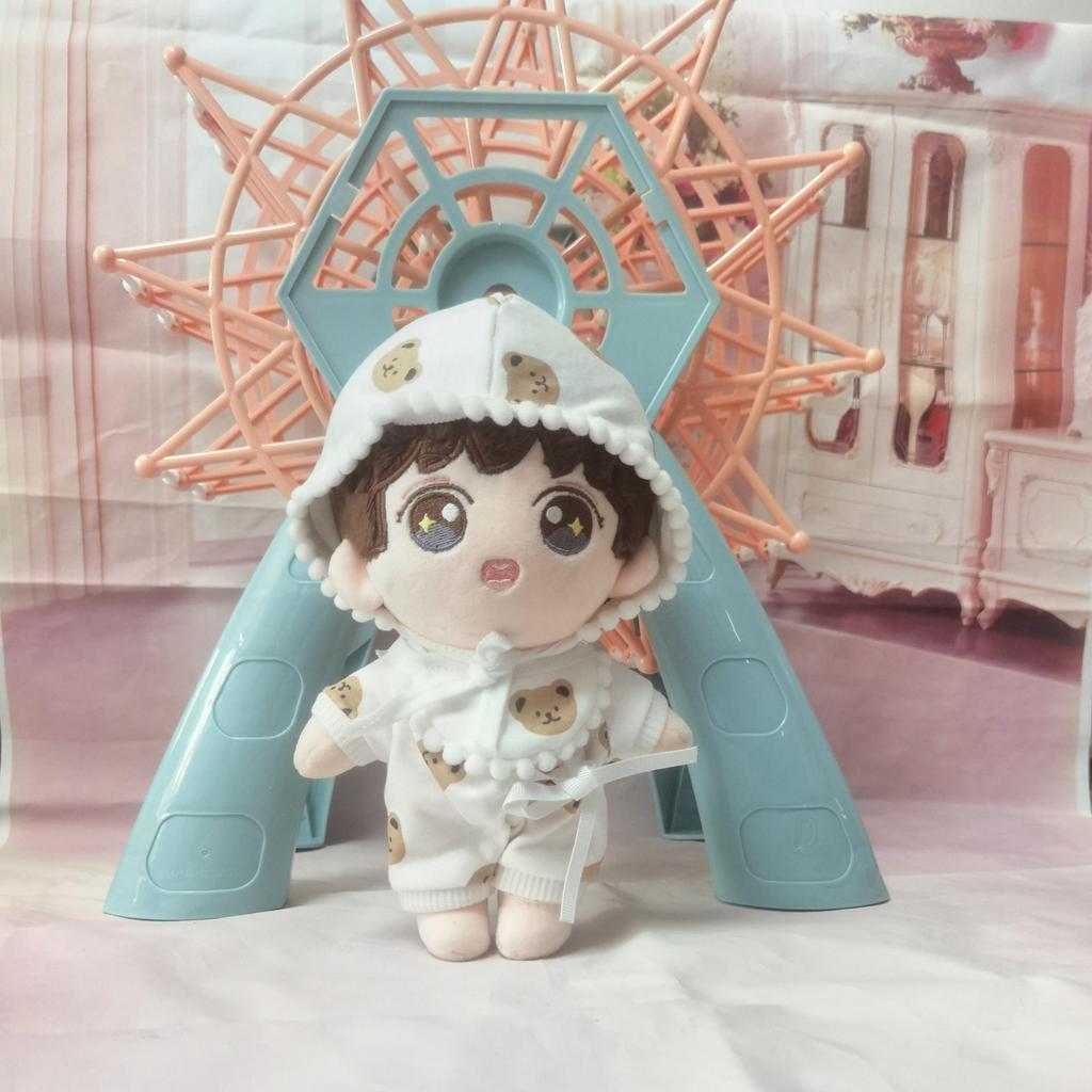 20CM Cotton Doll New Year Outfit Plush Toy Replacement - Kids' Birthday Gift