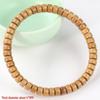 Grünes Sandelholz Pillenperlen Armband: 4*7MM Holz-Schnur für Männer & Frauen