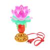 1Pc Led Lotus Buddhist Lamp Buddhism Faith Suppy Buddhism Prayer Lights For Home Meditation Worship Buddhism Temple