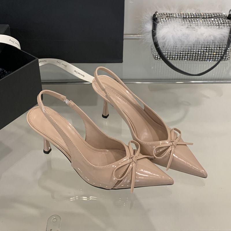 

Огромный и тонкий! Туфли-лодочки с бантом, женские французские туфли с острым носком, темпераментные туфли на высоком каблуке, патентная кожа, нишевые туфли на тонком каблуке, одинарные туфли женские 40 абрикосовый