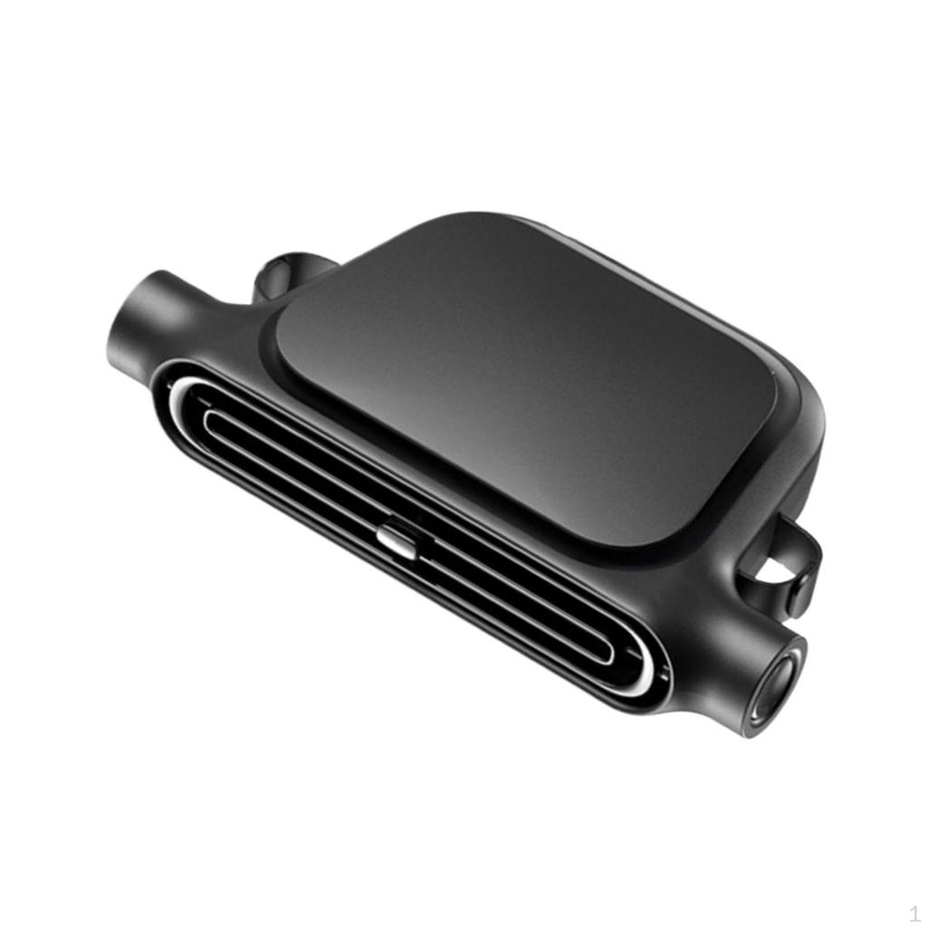 3 Speeds Backseat Headrest Cooling Fan Lightweight Automotive Compact Car for Driver and Seat