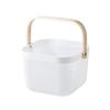 Plastic Fruit and Vegetable Drainage Basket Large Capacity Towel Storage Basket  Living Room