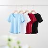 Sllsky Women's Slim Fit Short Sleeve T-Shirt