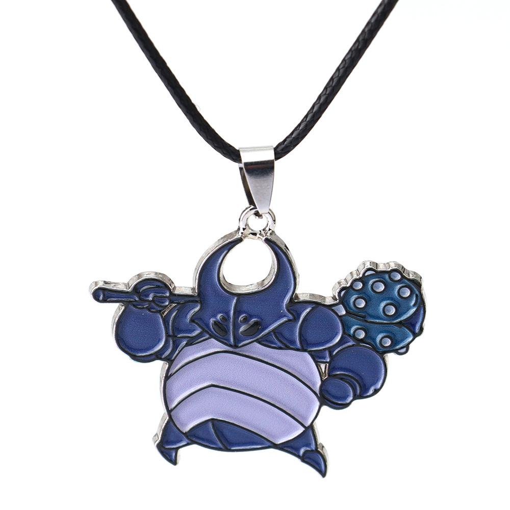 Hollow Knight Keychain Pendant Necklace - Protagonist Design
