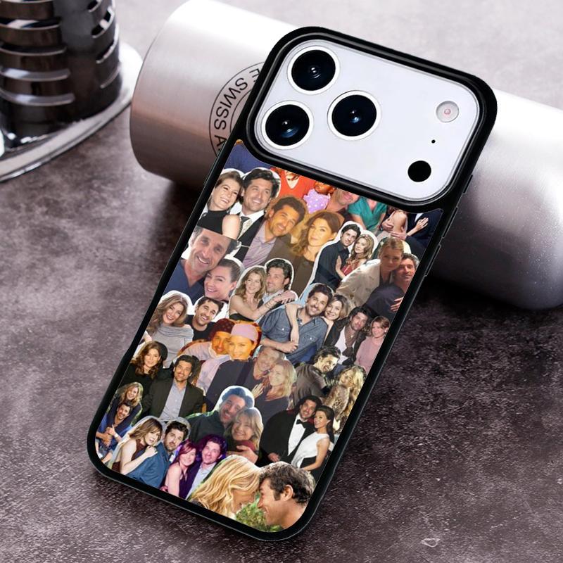 Greys Anatomy TV Show Meredith Phone Case for iPhone 17 16 15 Pro Max Air 14 13 12 11 Plus Shockproof Cover