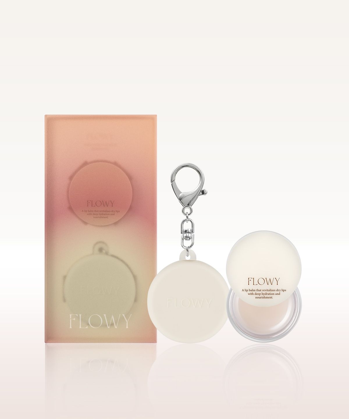PDRN Vital-F Lip Balm 5g & Minimal Keyring SET