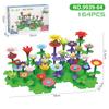 Kids Creative Building Block Flower Toy STEM Educational DIY Garden Playset