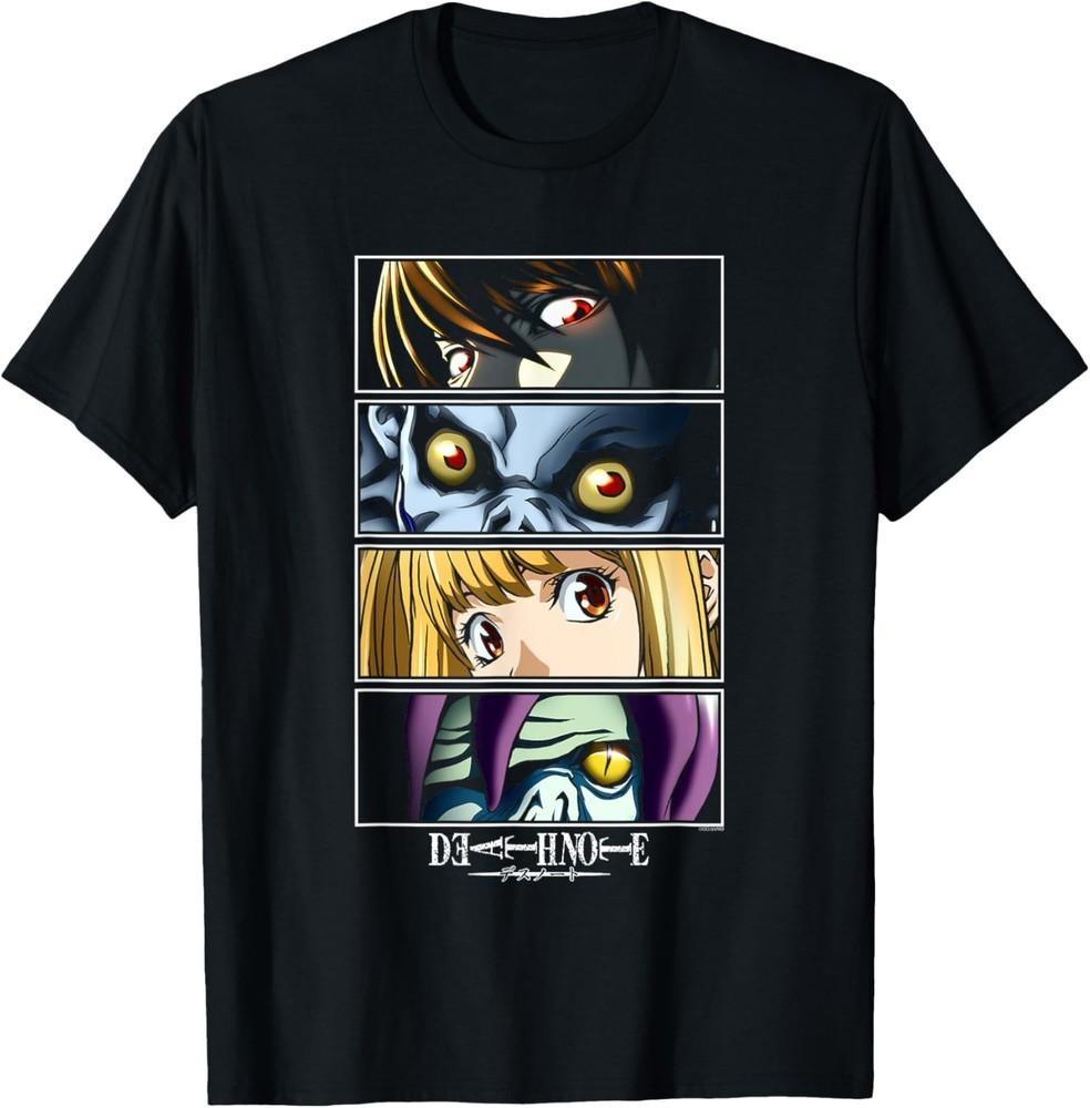 Death Note Four Block Eyes T-Shirt Unisex T-Shirt L