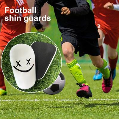 Mini Shin Guards for Soccer EVA Cushioning Anti-Collision Shin Pads Calf Protection Gear for Football Training Competitions