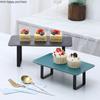 Wrought Iron Ceramic Cake Stand Dessert Table Cake Pan Snack Dessert Plate Dim Sum Plate Sushi Plates Decorative Display Stand