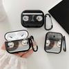 Case For Airpods 4 1 2 Pro2 Pro 3 Pro3 Earphone Cases Cover Color Retro Magnetic Tape