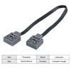 MOS 11PCS Brick Motor Power Function Kit With Technic Parts Includes AA Battery Box 2.4g Speed Control Remote Receiver 5x Motors