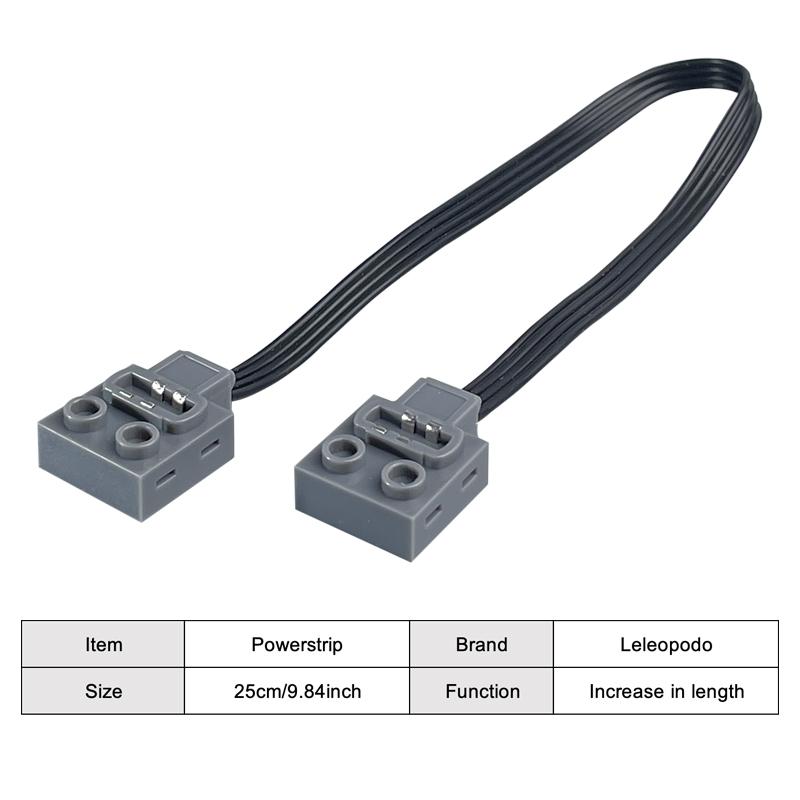 MOS 11PCS Brick Motor Power Function Kit With Technic Parts Includes AA Battery Box 2.4g Speed Control Remote Receiver 5x Motors