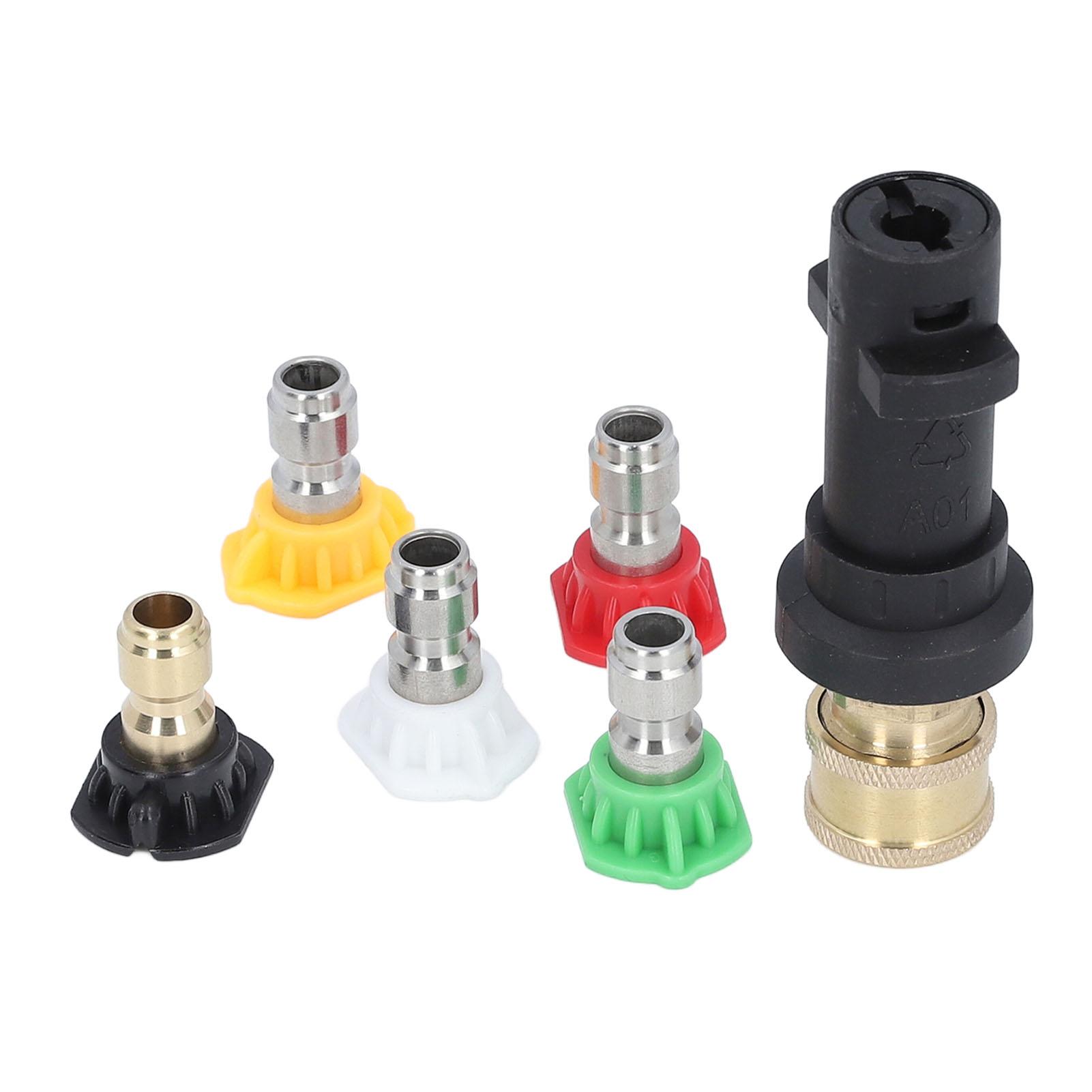 

Адаптер для пистолета мойки высокого давления 14 дюймов с набором из 5 насадок для Karer K2 K3 K4 K5 K6 K7