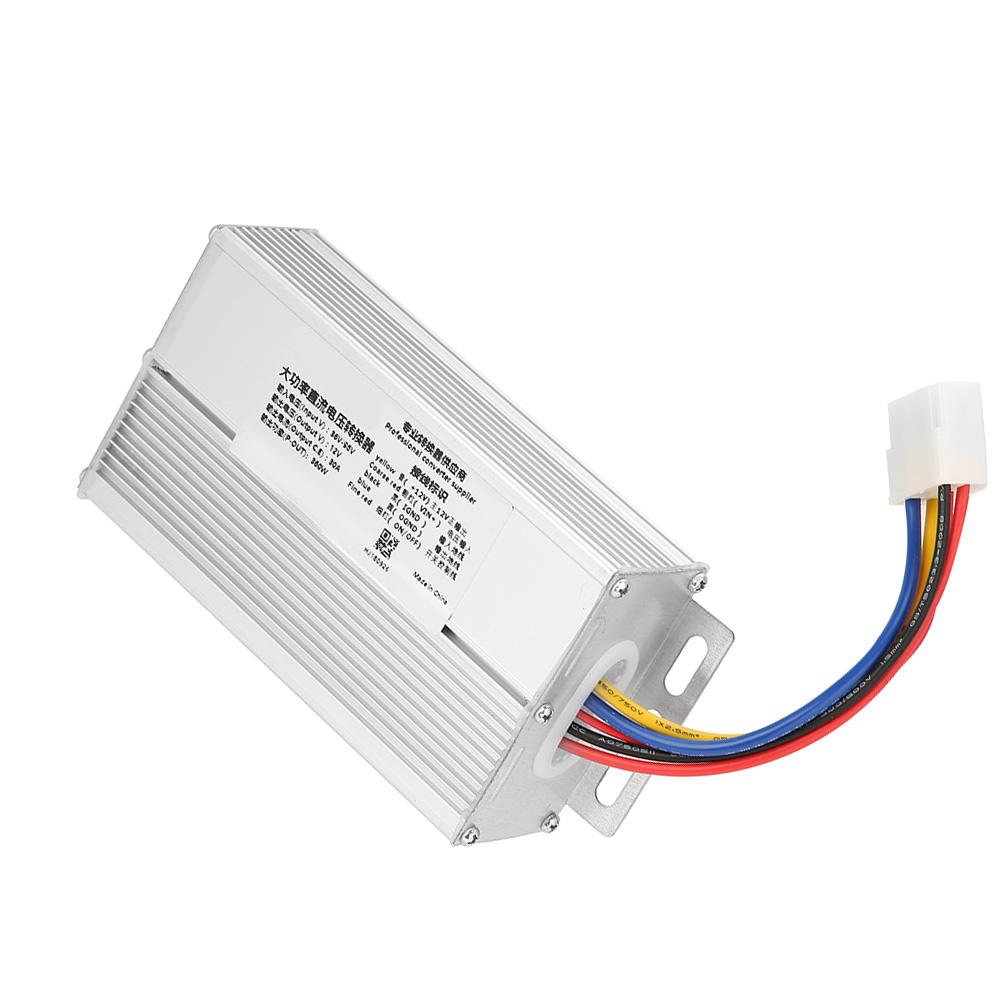 36-96V na 12V 30A 360W Převodník Adaptér Transformátor napětí