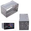 2Din Stereo Radio Cage Frame Unit Universal DVD Player Box Fascia Panel Plate Case Audio Dash Mounting Frame Kit  Accessories
