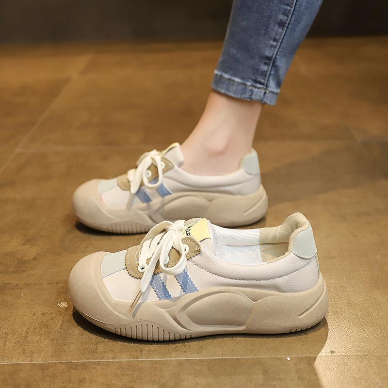 Little White Shoes Are Popular, Breathable and Light Casual Women's Shoes, Spring 2025 New Soft-soled Versatile Sports Shoes for Women